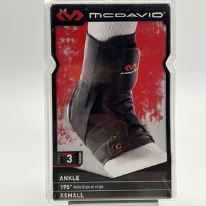 McDavid 195 Ankle Brace Ankle Support Lace up Level 3 Size XS Men’s Size 6-7 NEW